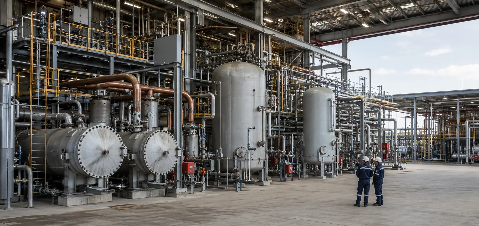 Large Australian industrial facility with pressure equipment assets